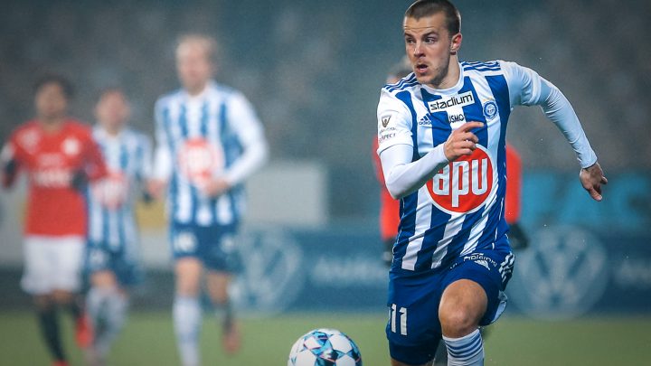 Roope Riski - HJK Helsinki. Photo: © Mira Lönnqvist