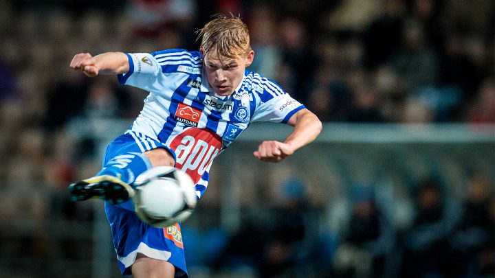 Joel Pohjanpalo - HJK Helsinki. Photo: © Jussi Eskola