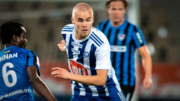 Santeri Väänänen - HJK Helsinki. Photo: © Jussi Eskola