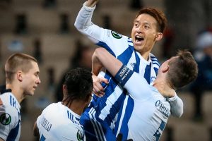 Atom Tanaka – HJK Helsinki. Photo: @ Mira Lönnqvist Atom Tanaka - HJK Helsinki. Photo: @ Mira Lönnqvist