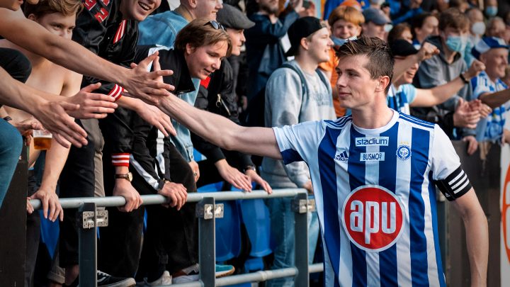 Daniel O’Shaughnessy - HJK Helsinki. Photo: © Jussi Eskola