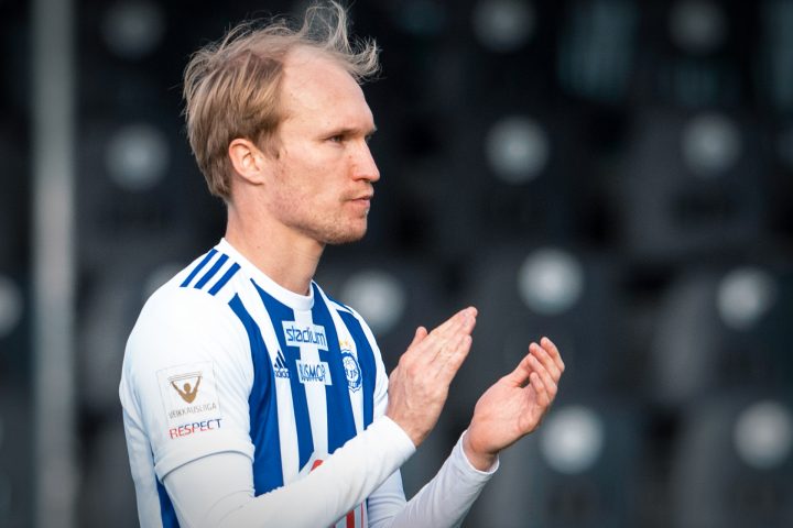 Valtteri Moren - HJK Helsinki. Photo: © Jussi Eskola