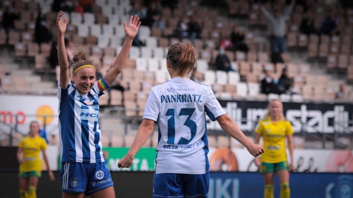 Leonie Pankratz - HJK Helsinki. Photo: © Mira Lönnqvist