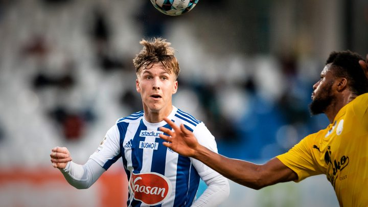 Lucas Lingman - HJK Helsinki. Photo: © Jussi Eskola