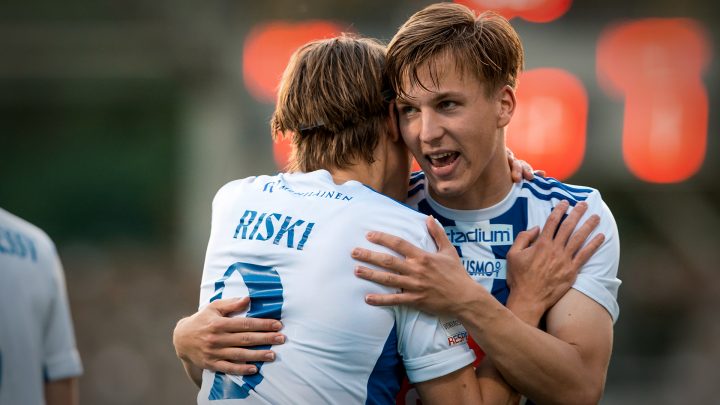 Lucas Lingman - HJK Helsinki. Photo: © Jussi Eskola