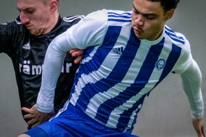 Kevin Kouassivi-Benissan – HJK Helsinki. Photo: © Kalju FC Kevin Kouassivi-Benissan - HJK Helsinki. Photo: © Kalju FC