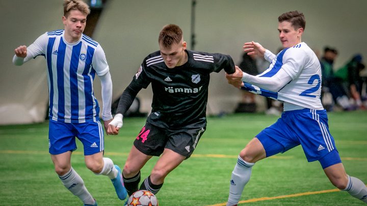 Pyry Hannola, Jukka Raitala - HJK Helsinki. Photo: © Kalju FC