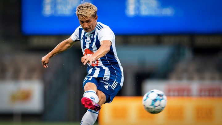 Atom Tanaka - HJK Helsinki. Photo: © Jussi Eskola