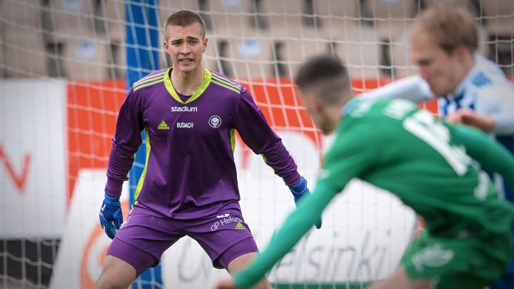 Matias Niemelä - HJK Helsinki. Photo: @ Jussi Eskola