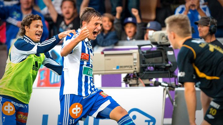 Robin Lod - HJK Helsinki. Photo: © Jussi Eskola