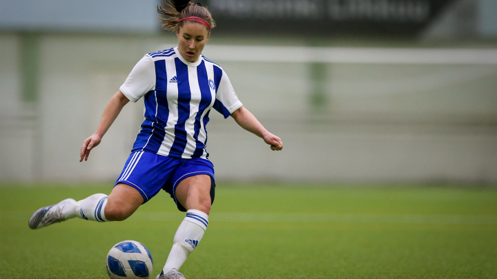 Annika Haanpää HJK Helsinki. Photo: © Mira Lönnqvist