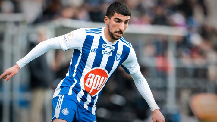 Nassim Boujellab - HJK Helsinki. Photo: © Jussi Eskola