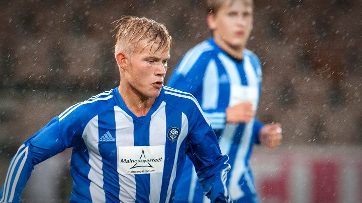 Joel Pohjanpalo - HJK Helsinki. Photo: © Jussi Eskola