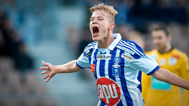 Joel Pohjapalo - HJK Helsinki. Photo: @ Jussi Eskola