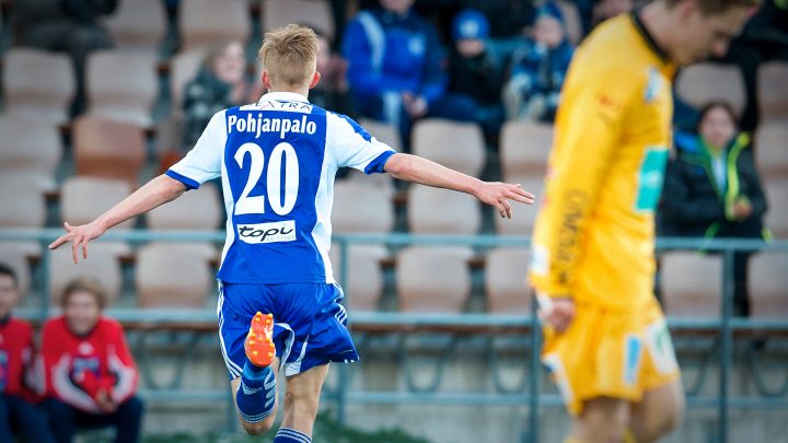 Joel Pohjapalo - HJK Helsinki. Photo: @ Jussi Eskola