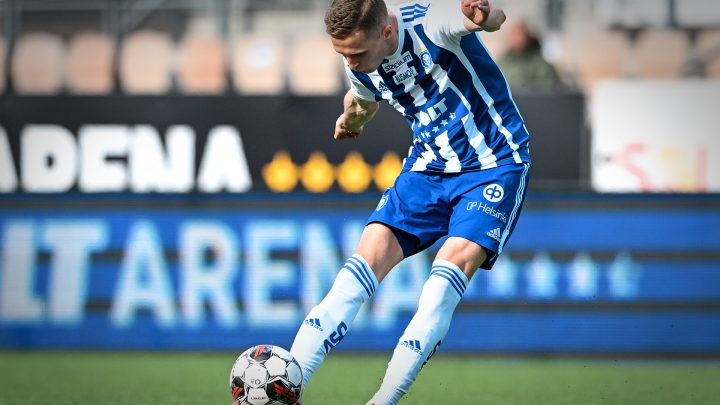 Santeri Hostikka - HJK Helsinki. Photo: @ Jussi Eskola