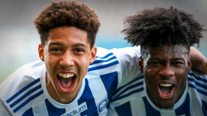 David Ezeh, Gué Cardoso - HJK Klubi 04. © Mira Lönnqvist