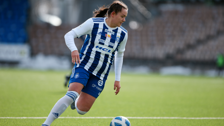 Jenna Topra - HJK Helsinki. Photo: © Mira Lönnqvist