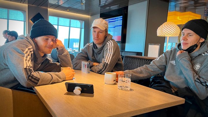 Roope Riski, Valtteri Moren, Riku Riski - HJK Helsinki