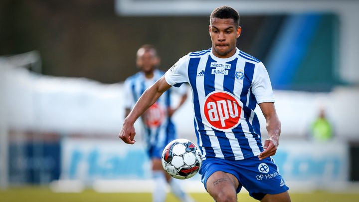 Anthony Olusanya - HJK Helsinki. Photo: © Mira Lönnqvist