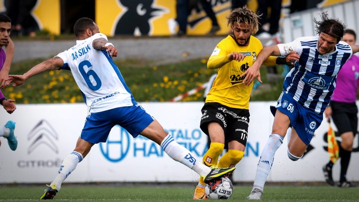 Jair Silva, Perparim Hetemaj - HJK Helsinki. Photo: © Juha Tamminen