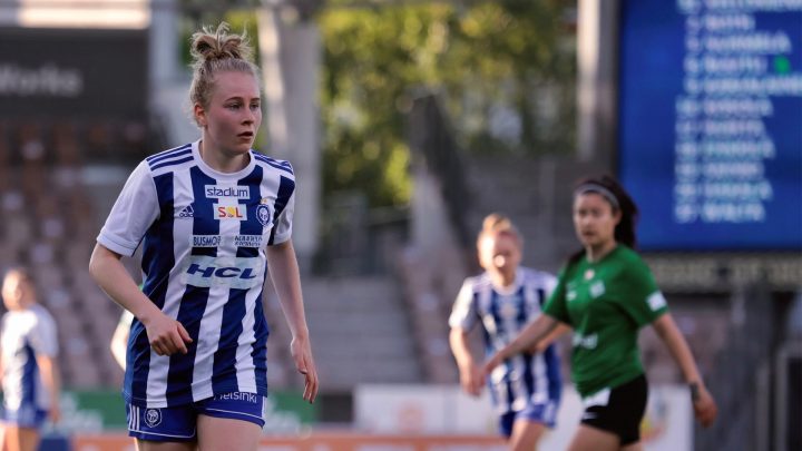 Annika Huhta - HJK Helsinki. Photo: © Mira Lönnqvist