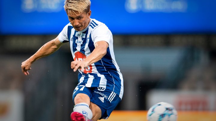 Atom Tanaka - HJK Helsinki. Photo: @ Jussi Eskola