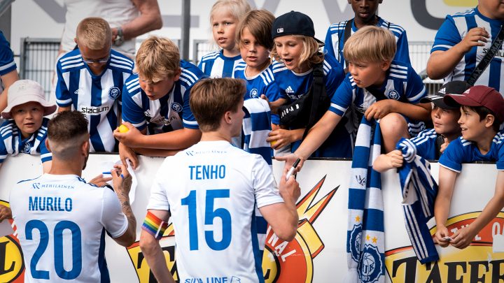 Murilo, Miro Tenho - HJK Helsinki. Photo: © Jussi Eskola