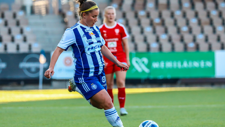 Annika Haanpää - HJK Helsinki. Photo: © Mira Lönnqvist