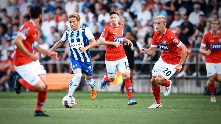 Atom Tanaka - HJK Helsinki. Photo: © Jussi Eskola