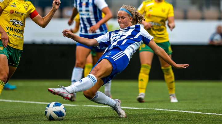 Lilli Halttunen - HJK Helsinki. Photo: © Mira Lönnqvist