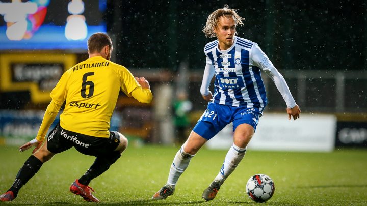 Santeri Väänänen - HJK Helsinki. Photo: © Mira Lönnqvist