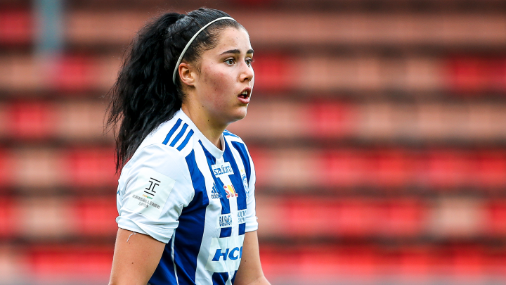 Ria Karjalainen - HJK Helsinki. Photo: © Mira Lönnqvist