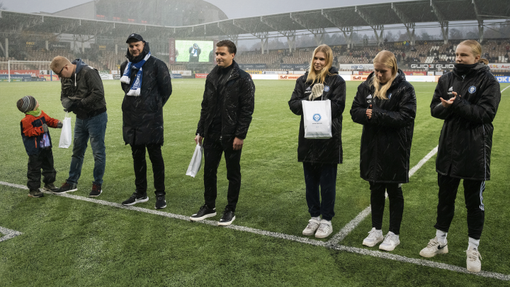 HJK kunniamaininnat - HJK Helsinki. Photo: © Mira Lönnqvist