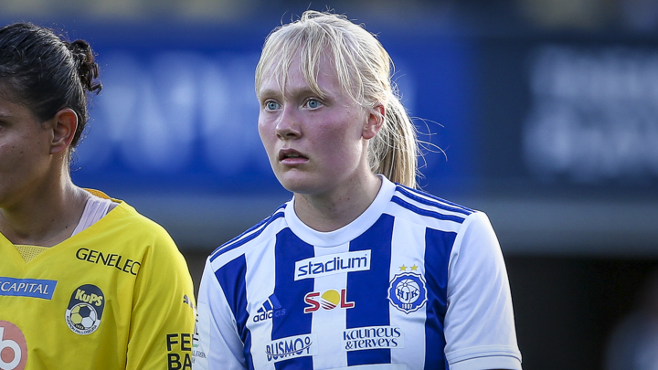 Laura Hillberg - HJK Helsinki. Photo: © Mira Lönnqvist