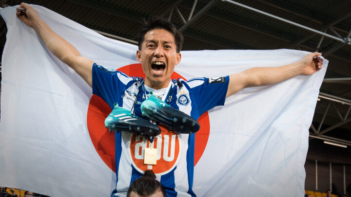 Atom Tanaka - HJK Helsinki. Photo: © Jussi Eskola