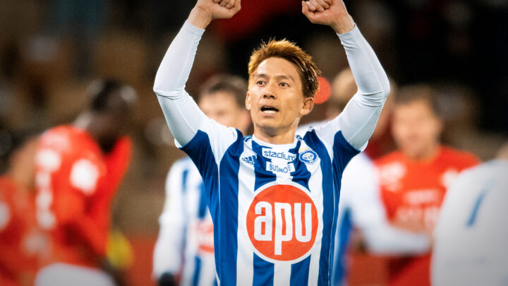 Atom Tanaka - HJK Helsinki. Photo: © Jussi Eskola