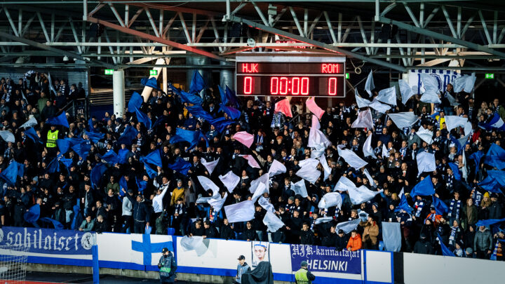 Klubipääty HJK-AS Roma. Photo: © Jussi Eskola