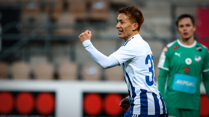 Atom Tanaka - HJK Helsinki. Photo: © Mira Lönnqvist