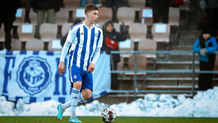 Oliver Pettersson - HJK Helsinki. Photo: @ Mira Lönnqvist