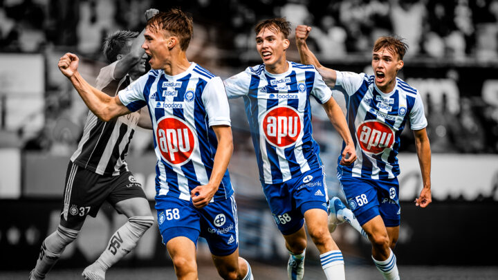 Johannes Yli-Kokko - HJK Helsinki. Original photo: @ Riku Laukkanen