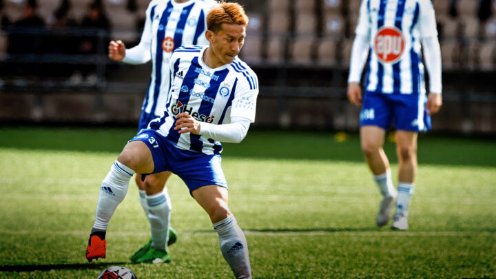 Atom Tanaka - HJK Helsinki. Photo: @ Tomi Natri