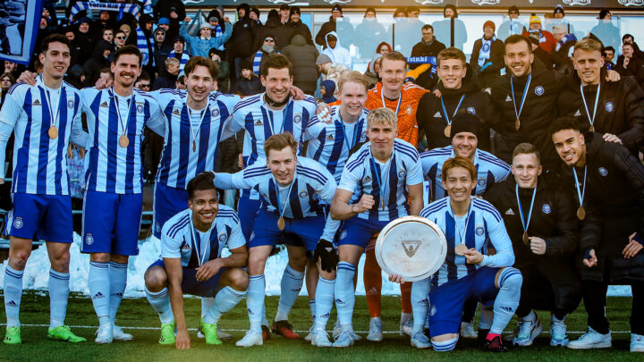 HJK Liigacupin mestari 2023. Photo: © Mira Lönnqvist