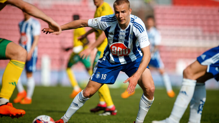 Topi Keskinen - HJK Helsinki. Photo: © Mira Lönnqvist