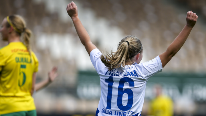 Lotta Lindström - HJK Helsinki. Photo: © Mira Lönnqvist