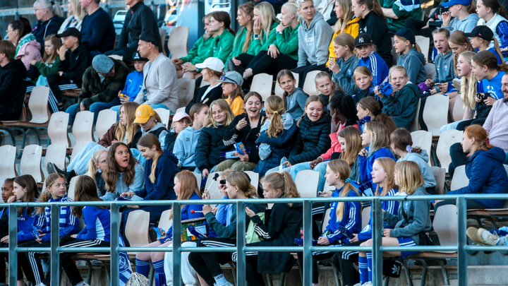 HJK Katsomo - HJK Helsinki. Photo: © Mira Lönnqvist