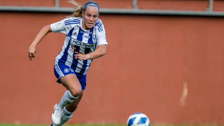 Lotta Lindström - HJK Helsinki. Photo: © Mira Lönnqvist