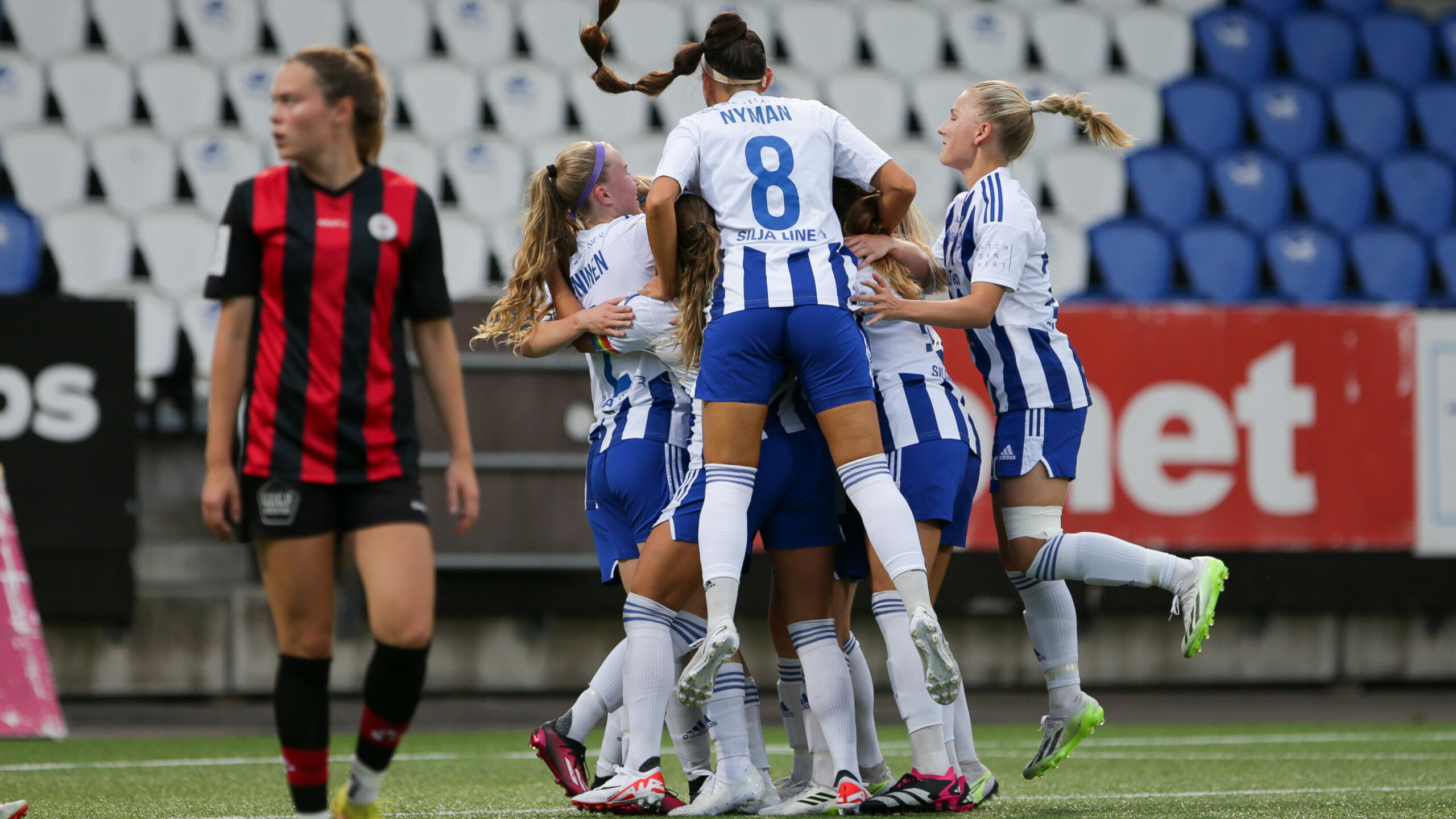 HJK Naiset - HJK Helsinki. Photo: © Mira Lönnqvist