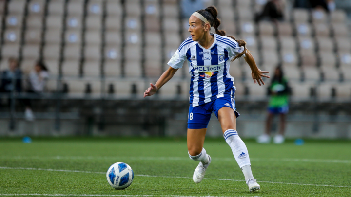 Linda Nyman - HJK Helsinki. Photo: © Mira Lönnqvist