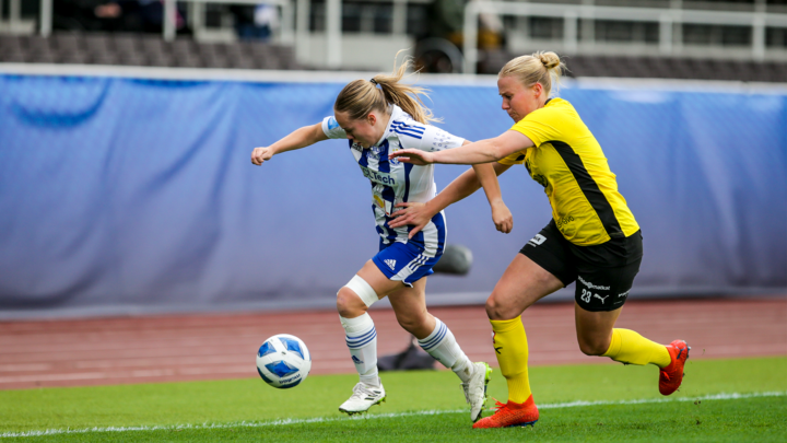 Lotta Lindström - HJK Helsinki. Photo: © Mira Lönnqvist